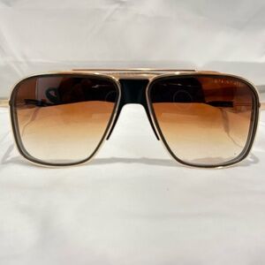 NEW! DITA INITIATOR DTS116-58-02-GLD-BLK; GOLD AND BLACK FRAME W/ BROWN GRADIENT